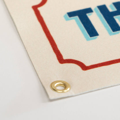 This is a Sign From Above - Handprinted Felt Sign Banner