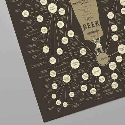 The Very, Very Many Varieties of Beer | 16" x 20" art print