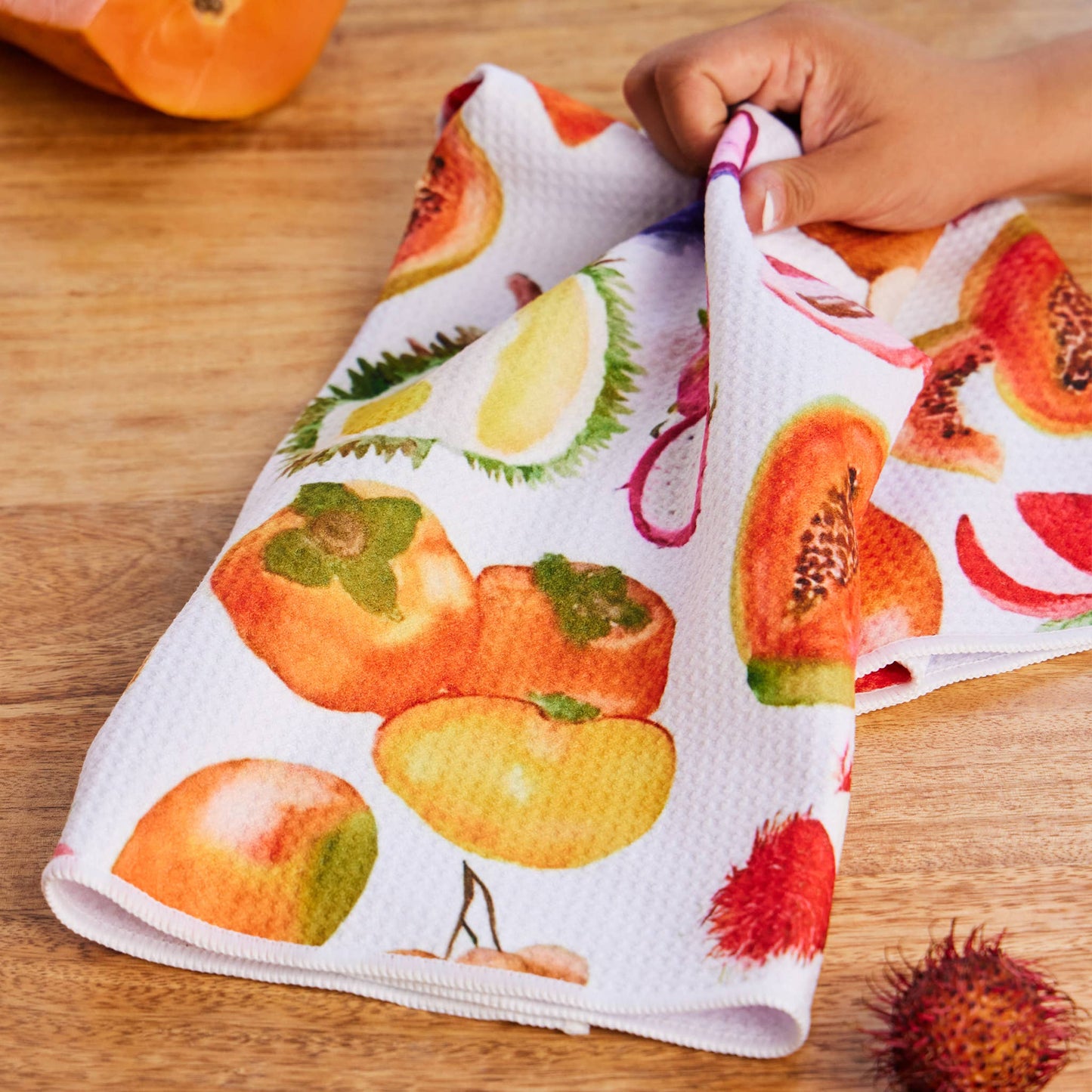 Asian Fruit Kitchen Towel