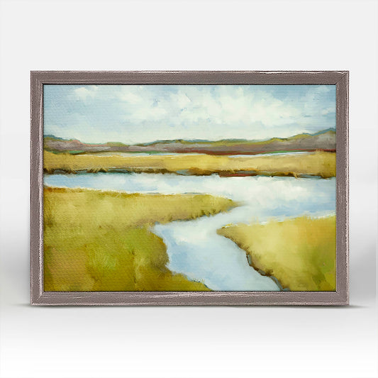 Salt Marsh Mini Framed Canvas