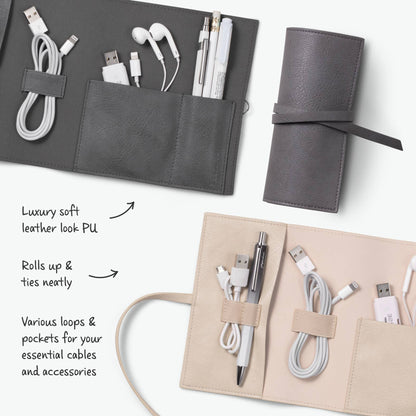 Bookaroo Travel Tech Tidy: Black