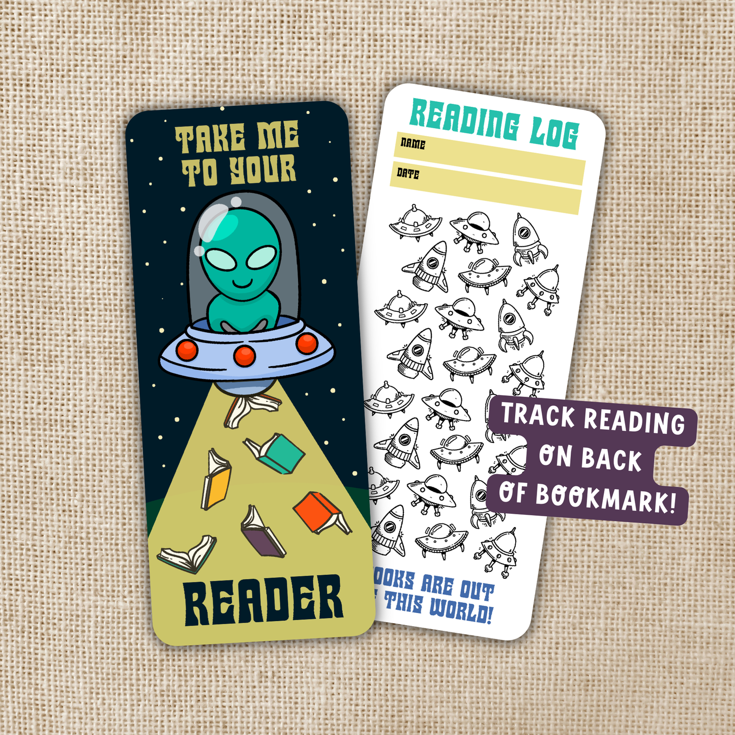 Paper Bookmarks - Kingdom of Threads