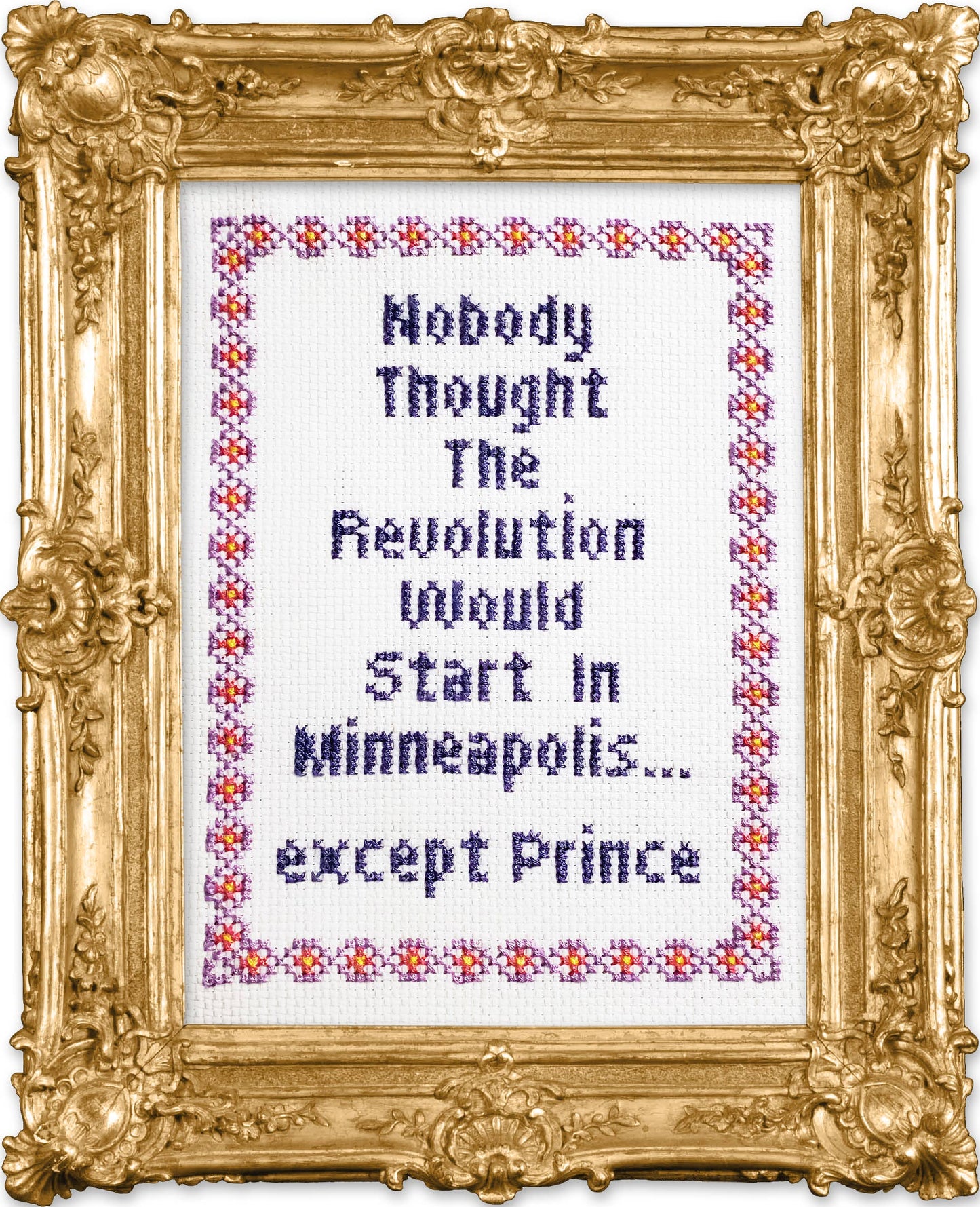 Nobody Thought the Revolution - Deluxe Cross Stitch Kit