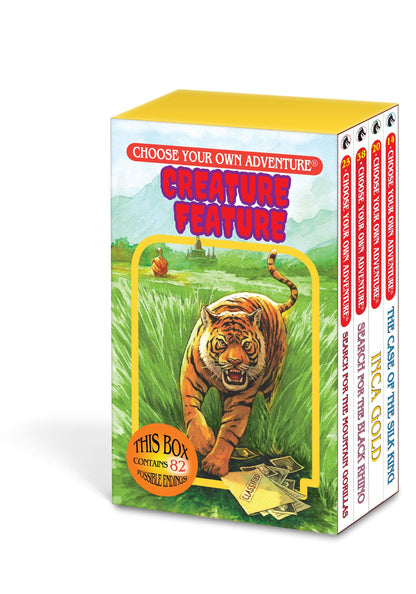 Creature Feature Box, Children's Book Set  - Choose Your Own Adventure