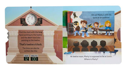 Back To The Future: Telling Time w/ Marty McFly (Board Book)