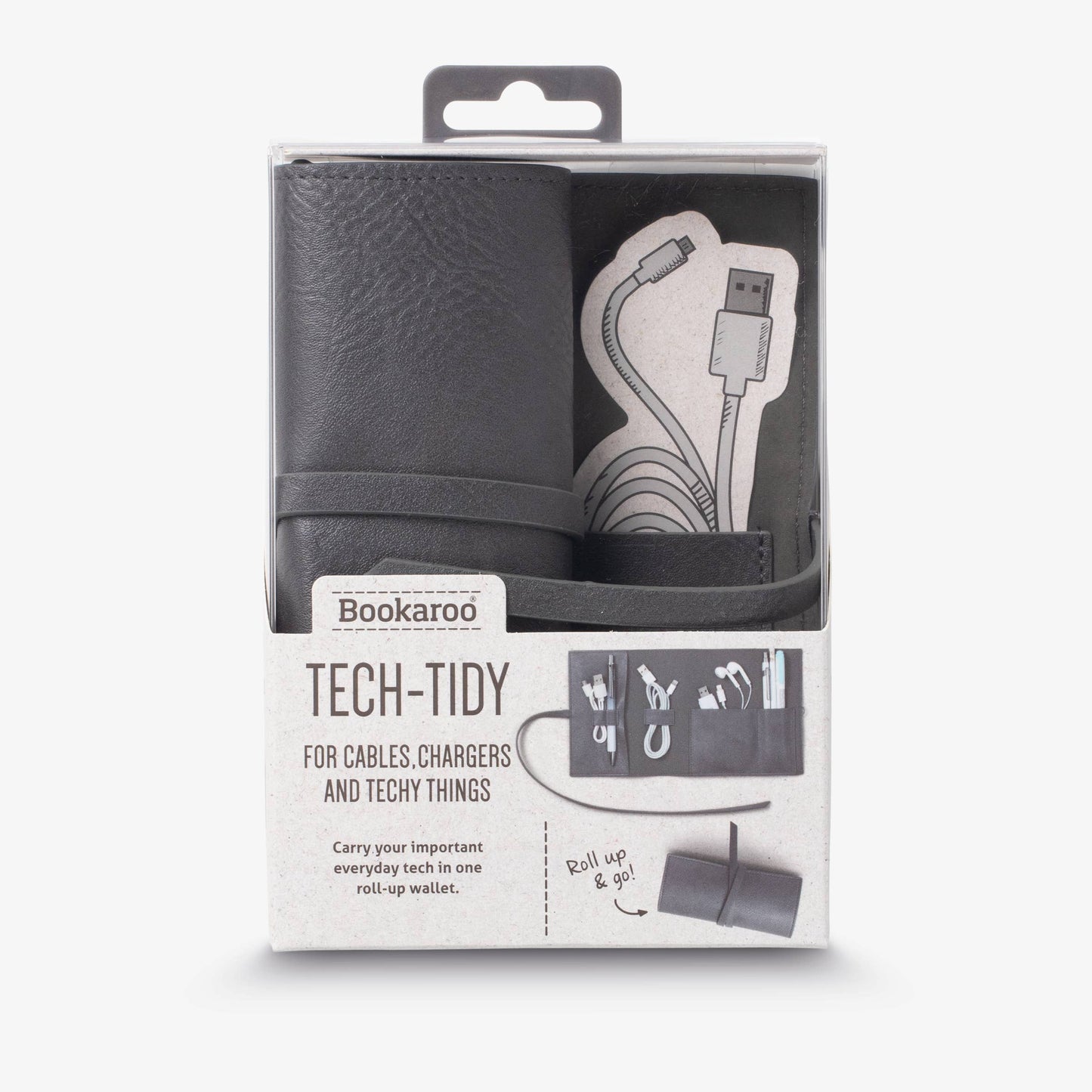 Bookaroo Travel Tech Tidy: Black