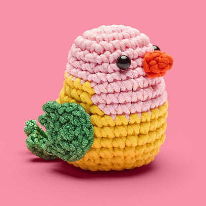 Cupid the Lovebird - Crochet Kit