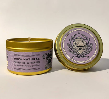 Lavender Fields 4oz. Candle - Paraffin free!