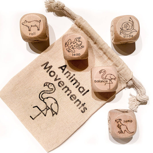 Animal Movement Children’s Dice