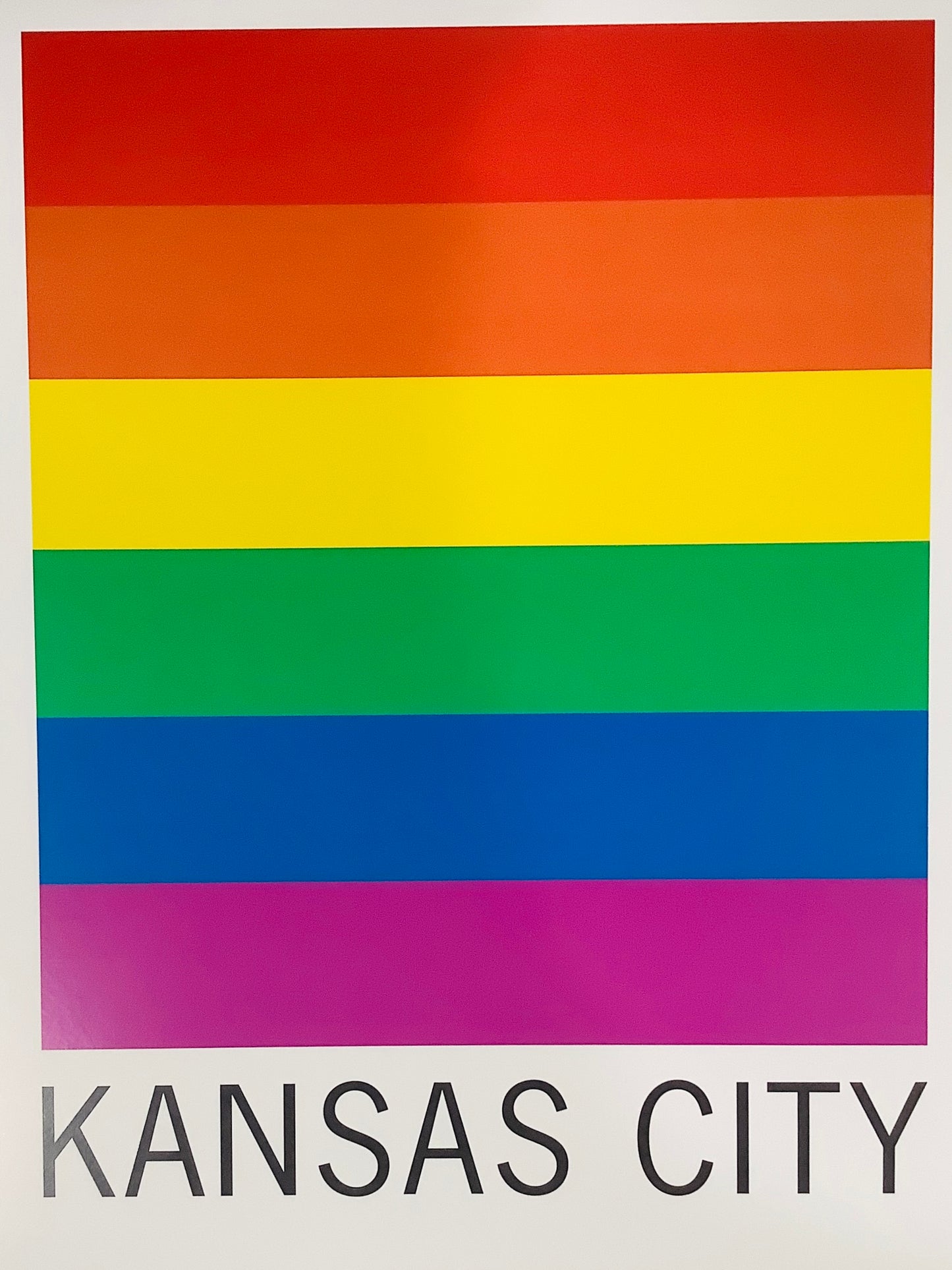 KANSAS CITY Diversity Bars - 11" x 14" Art Print