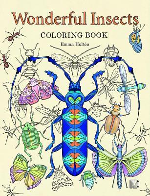 Wonderful Insects Coloring Book- Emma Hulten