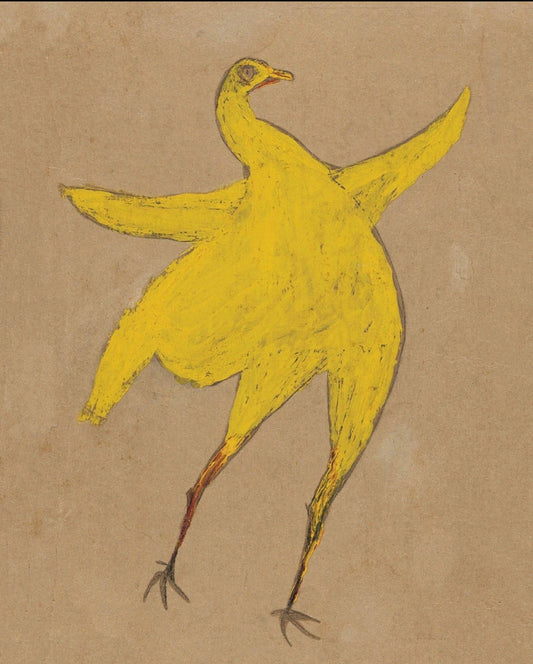 Americana Chicken art print by Bill Traylor