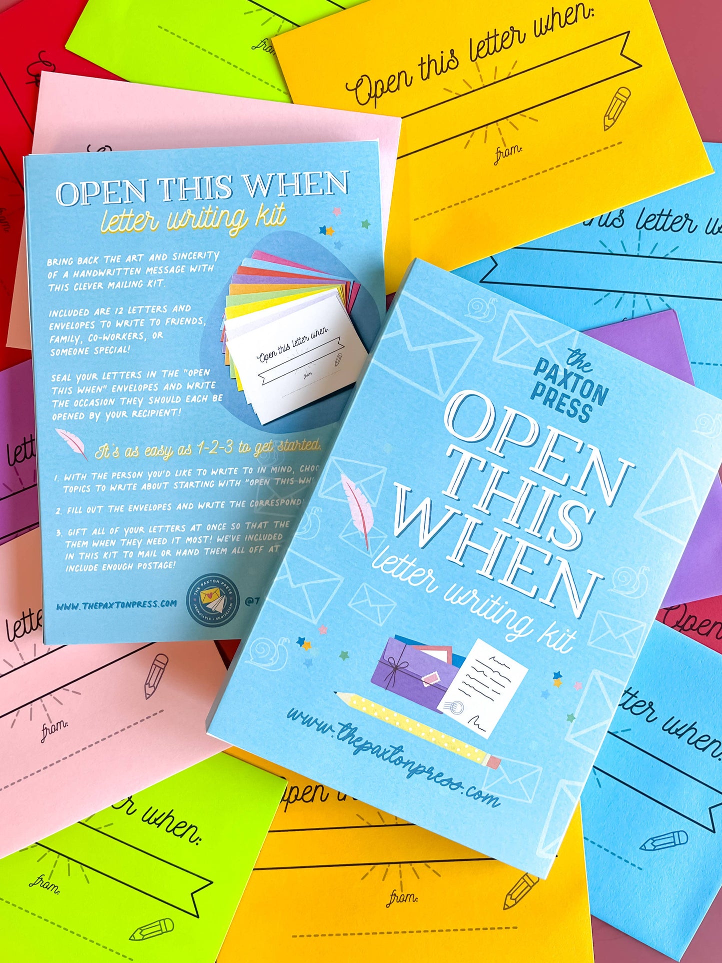 "Open This When" Letter Writing Kit