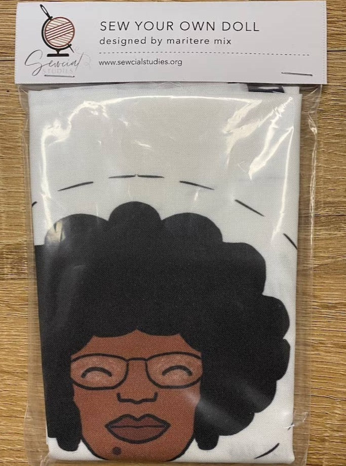 Shirley Chisholm - DIY Sew-Your-Own Fabric Doll