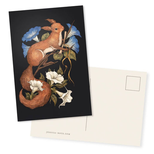 4” x 6” Red Squirrel Postcard