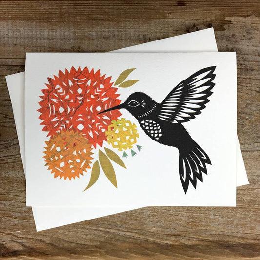 Hummingbird Song - Greeting Card