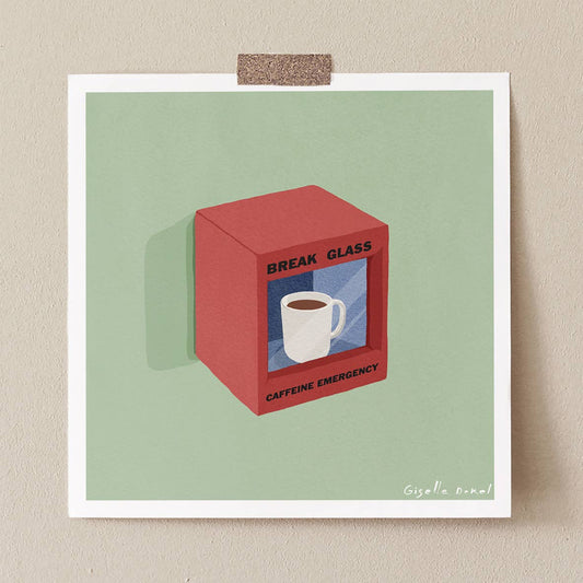 Coffee Emergency: 7" X 7"