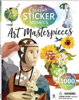 Art Masterpieces Workbook - Creative Sticker Mosaics