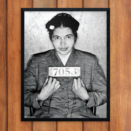 11" x 14 Rosa Parks Mug Shot Print