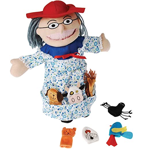 Old Lady Who Swallowed A Fly Hand Puppet