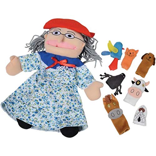 Old Lady Who Swallowed A Fly Hand Puppet