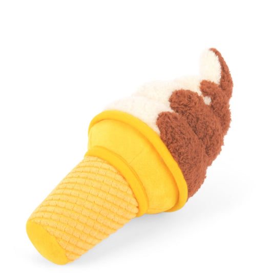 Swirls n Slobbers Soft Serve Dog Toy