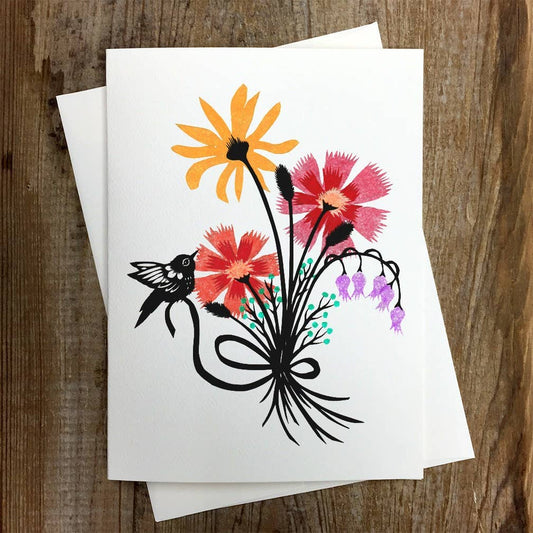 Can't Bind What's Wild - Greeting Card