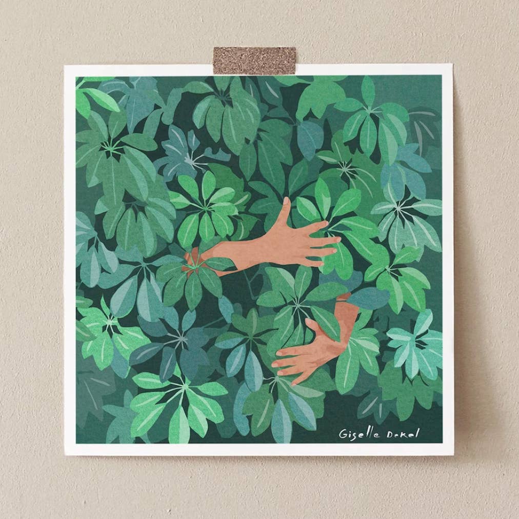 Plant Lover: 7" X 7"