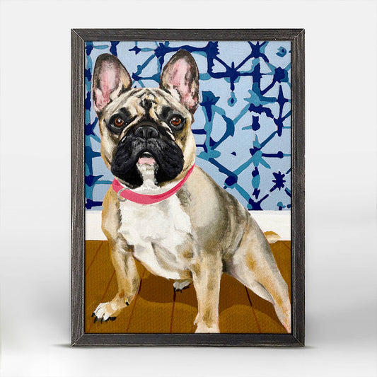 Dog Tales - Doug Mini Framed Canvas