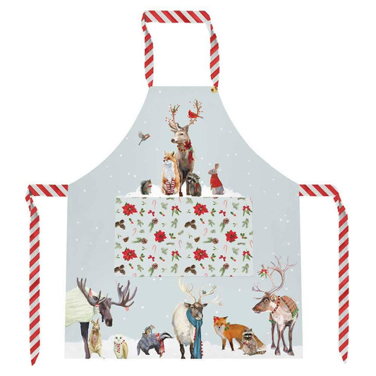 Holiday Linens - Christmas Bunch Apron (Adult Size)