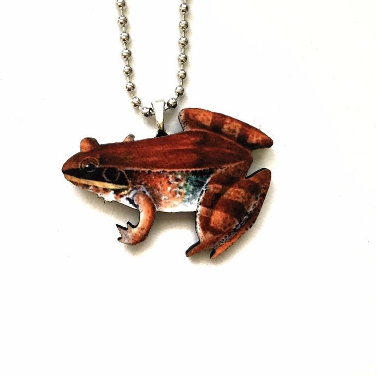 Red Frog Necklace