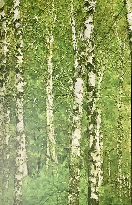 Green Aspen - Print on canvas